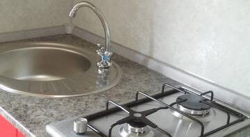 Фото номера Апартаменты – 2 этаж (2) Гостиница on Armavirskaya 61 г. Ейск 13